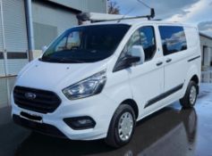 **(ONLY 93K MILEAGE)** 2018 FORD TRANSIT CUSTOM 300 TREND L1H1 1996CC >>--NO VAT ON HAMMER--<<
