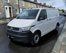 **(ONLY 85K MILEAGE)** 2021 VOLKSWAGEN TRANSPORTER T28 STARTLINE TDI >>--NO VAT ON HAMMER--<<