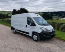 **(ONLY 74K MILEAGE)** 2022 CITROEN RELAY 35 L2H2 EPRISE BHDI S/S PANEL >--NO VAT ON HAMMER--<<