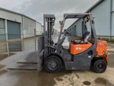 2017 DOOSAN D25 GP 2.5T DIESEL FORKLIFT – TRIPLEX MAST