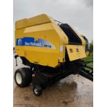 2007 NEW HOLLAND BR750A CROPCUTTER ROUND BALER
