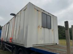 30FT X 10FT SITE OFFICE CABIN – PORTABLE OFFICE / WELFARE UNIT / STORAGE CABIN