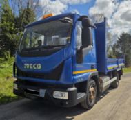 **(ONLY 123K MILEAGE)** 2017 IVECO EUROCARGO 75-160 7.5T DROPSIDE TIPPER