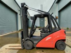 2004 LINDE H25D DIESEL FORKLIFT 2.5T 3900MM LIFT SIDE SHIFT