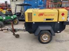 2007 DOOSAN INGERSOLL RAND 7/41 140 CFM DIESEL TOWABLE AIR COMPRESSOR
