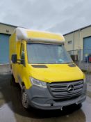 2019 MERCEDES-BENZ SPRINTER 314 CDI AUTO DIESEL CHASSIS CAB WHITE >>--NO VAT ON HAMMER--<<