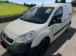 2018 PEUGEOT PARTNER PROFESSION L1 BLUE HDI L1H1 1560CC MANUAL DIESEL