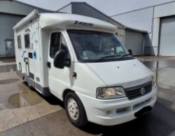 **(ONLY 62K MILEAGE)** 2003 FIAT DUCATO 2.8 JTD MONCAYO MOTORHOME WHITE >>--NO VAT ON HAMMER--<<