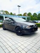 2013 VOLKSWAGEN GOLF GT ACT BLUEMOTIN TECH TSI 1395CC MANUAL BLACK >>--NO VAT ON HAMMER--<<