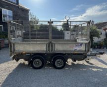 IFOR WILLIAMS TT3017 ELECTRIC TIPPER TRAILER >>--NO VAT ON HAMMER--<<