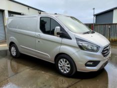 **(ONLY 73K MILEAGE)** 2019 FORD TRANSIT CUSTOM 280LIMITD EBLUE L1H1 1996CC DIESEL MANUAL PANEL VAN