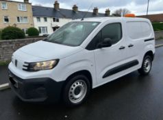 **(ONLY 15K MILEAGE)** 2025 PEUGEOT PARTNER 1.5 HDI PROFESSIONAL PLUS STANDARD L1H1 PANEL VAN