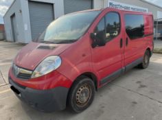 2014 VAUXHALL VIVARO 2900 ECOFLEX CDTI LWB L2H1 1995CC DIESEL >>--NO VAT ON HAMMER--<<