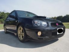 2005 SUBARU IMPREZA WRX TURBO 1994CC PETROL MANUAL ESTATE BLACK >>--NO VAT ON HAMMER--<<