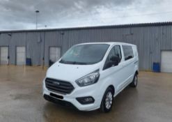 **(ONLY 87K MILEAGE)** 2022 FORD TRANSIT CUSTOM 300LIMITD EBLUE L1H1 >>--NO VAT ON HAMMER--<<