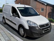 **(ONLY 120K MILEAGE)** 2018 PEUGEOT PARTNER PROFESSION L1 BLUE HDI >>--NO VAT ON HAMMER--<<