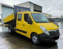 **(ONLY 65K MILEAGE)** 2016 VAUXHALL MOVANO R3500 L3H1 CDTI S/S DRW MANUAL DIESEL CHASSIS CAB