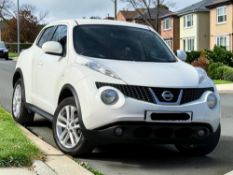 2012 NISSAN JUKE ACENTA PREMIUM 1.6 PETROL MANUAL SUV >>--NO VAT ON HAMMER--<<