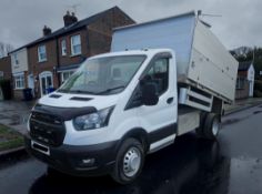 **(ONLY 65K MILEAGE)** 2021 FORD TRANSIT 350 LEADER ECOBLUE 2.0 DIESEL >>--NO VAT ON HAMMER--<<
