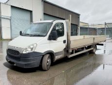 2012 IVECO DAILY 35C13 LWB 2.3 DIESEL MANUAL CHASSIS CAB WHITE