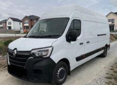 2022 RENAULT MASTER LM35 BUSINESS BLUE L3H2 PANEL VAN