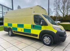 2018 FIAT DUCATO 2.3 MULTIJET EXLWB EXTRA HIGH ROOF L4 EX AMBULANCE (18 REG)