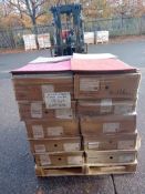 MIXED COLOUR CARPET TILES – 50X50CM – 131.4 SQ YDS TOTAL – IDEAL FOR PLAYROOMS – ASSORTED PALLET LOT