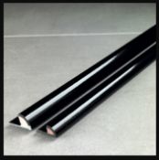 146 X ULTRA SHINE BLACK 12MM R.E.TRIM LENGTH 2.44M