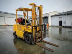 1986 MITSUBISHI FG25 2.5T LPG FORKLIFT – DUPLEX MAST >>--NO VAT ON HAMMER--<<