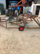 COOKS WINDROWER FLAT 8 SLEDGE