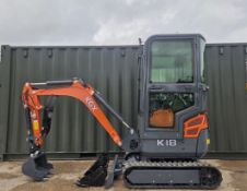 NEW 2026 KGX K18 1.8 TON MINI EXCAVATOR