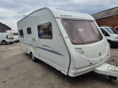2009 STERLING ECCLES ONYX – 4 BERTH TOURING CARAVAN >>--NO VAT ON HAMMER--<<