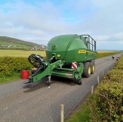 2022 JOHN DEERE L633 BALER – 421 HOURS - 25,136 BALES