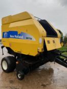 2007 NEW HOLLAND BR750A CROPCUTTER ROUND BALER