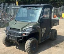 POLARIS RANGER 1000 DIESEL . FULL CAB . DIESEL . STARTS RUNS AND DRIVES