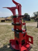 UNUSED HYDRAULIC TREE SHEAR GRAB – SKID STEER LOADER