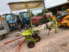CLAAS 430S SINGLE ROTOR RAKE.