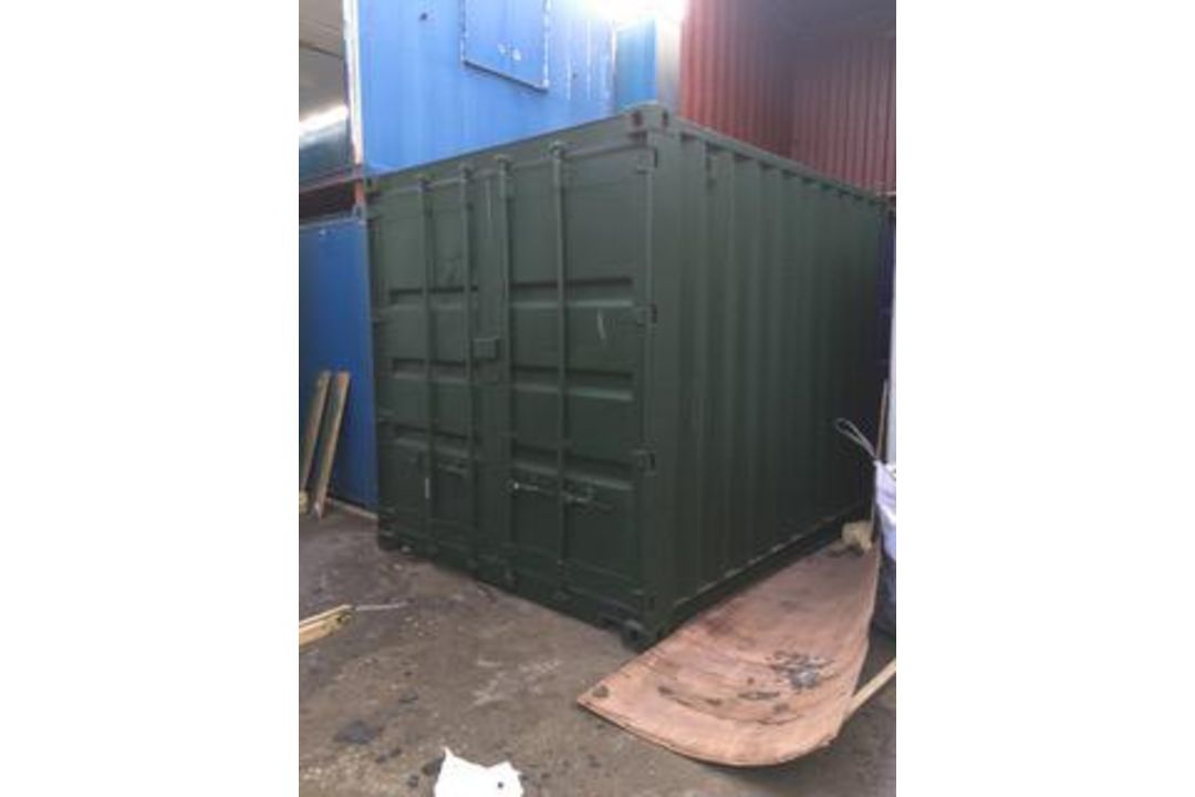 10FT X 8FT FLAT PANEL CONTAINER