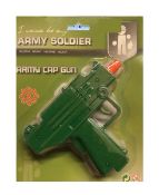 PACK OF 30 - ARMY CAP GUN TOY SET WITH MILITARY-STYLE HANDGUNS FOR KIDS