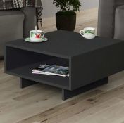 DECORITE HOLA COFFEE TABLE IN ANTHRACITE COLOUR. NEW