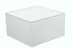 4 X ACRYLIC NESTED BOX 30X30X11CM