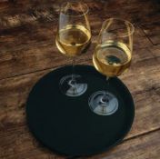 BUNDLES OF 300 ROUND NONE SLIP SERVING TRAYS (MIX OF 11"-14"-16")