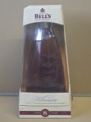 SEALED BELL’S EXTRA SPECIAL MILLENNIUM 2000 8 YEAR OLD WHISKY DECANTER BOXED 70CL