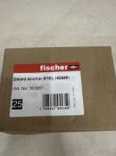 20 X FISCHER SHIELD ANCHOR 8/10L 42680