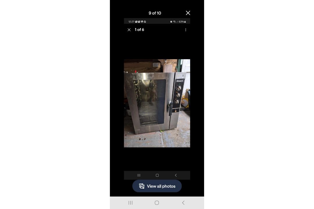 BLIZZARD COMBI OVEN 3PHASE - Image 1 of 8