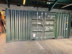 20FT ONE-TRIP SHIPPING CONTAINER WITH SIDE ENTRY DOOR