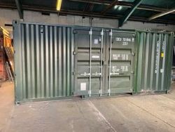 20FT ONE-TRIP SHIPPING CONTAINER WITH SIDE ENTRY DOOR