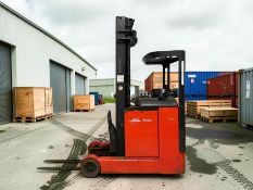 **(INCLUDES CHARGER)** 2002 LINDE R20P ELECTRIC FORKLIFT