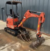 2021 KUBOTA U17-3 1.7T MINI EXCAVATOR