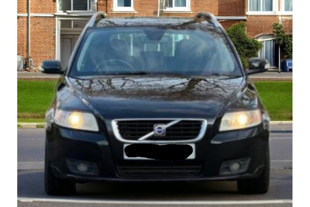 2009 VOLVO V50 2.0D SE 5DR DIESEL MANUAL ESTATE BLACK >>--NO VAT ON HAMMER--<< - Image 7 of 28